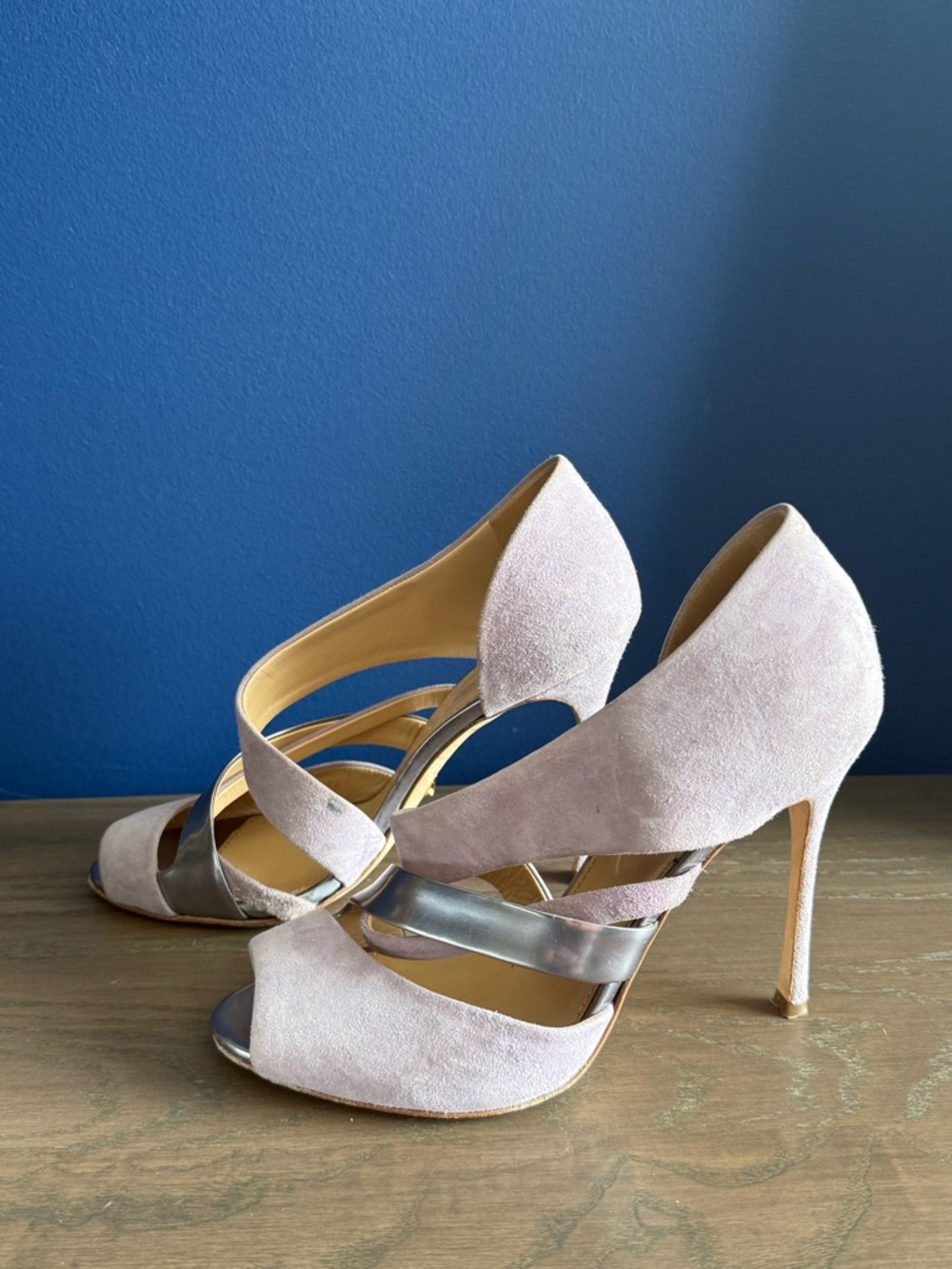 Sergio Rossi lavender Heels